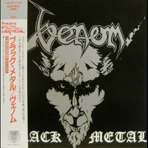 VENOM "Black Metal" LP+OBI