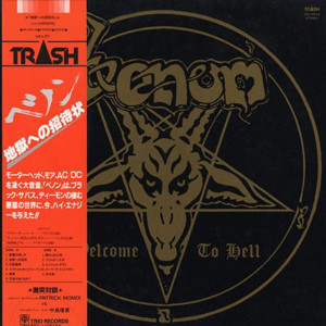 VENOM "Welcome to Hell" LP+OBI