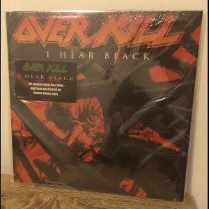 OVERKILL "I HEAR BLACK" LP